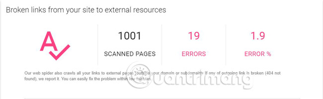 Check and detect broken links on any website Picture 6