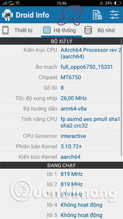 Check Android phone configuration Picture 9