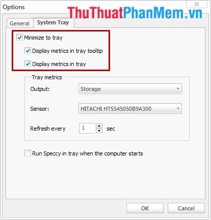 Check computer temperature: CPU, VGA (video card), HDD (hard drive) Picture 6