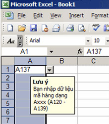 Check data entry in Excel Picture 5