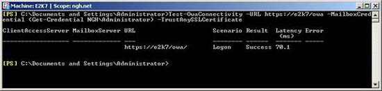 Check Exchange 2007 with PowerShell - Part 2 Picture 5