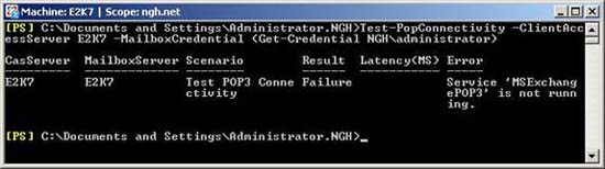 Check Exchange 2007 with PowerShell - Part 2 Picture 9