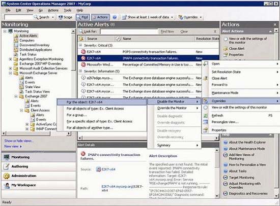 Check Exchange 2007 with System Center Operations Manager 2007 - Part 3 Picture 19