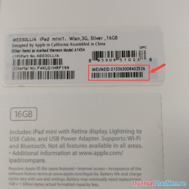 ipad pro 5th gen imei number