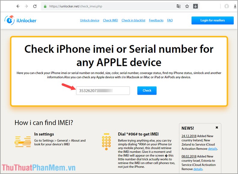 Check iPhone IMEI - Check iPhone IMEI fast and most standard Picture 8
