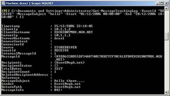 Check mail in Exchange 2007 (Part 2) Picture 8
