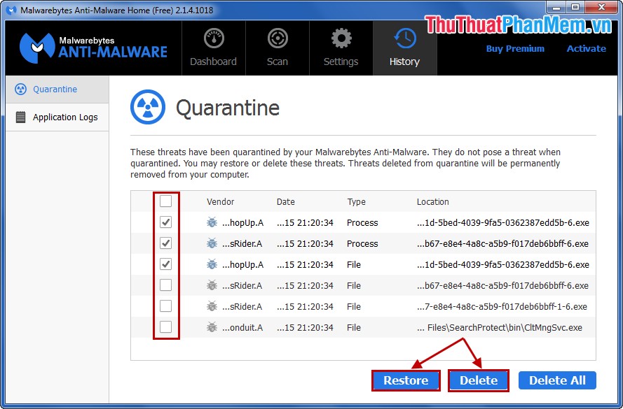 Check Malware malware for computers with Malwarebytes Anti-Malware Picture 6