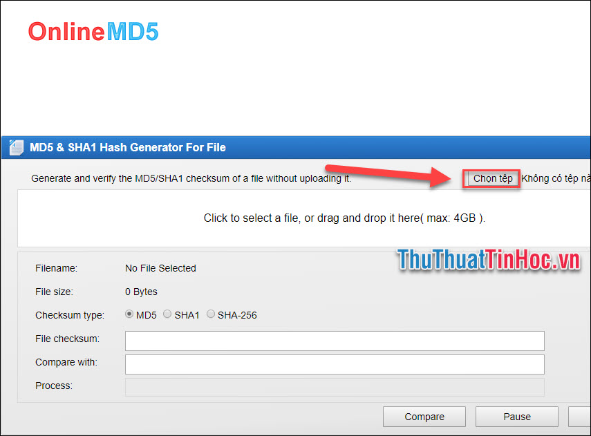 Check MD5 code, check MD5 code of any file on the computer quickly and accurately Picture 14