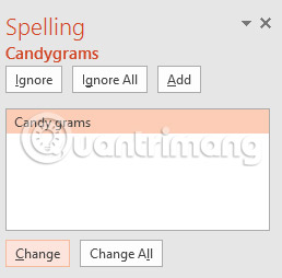 Check spelling and grammar in PowerPoint 2016 Picture 4