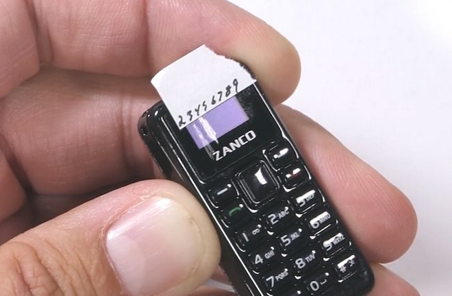 Check the durability of the smallest phone in the world and unexpected results Picture 4