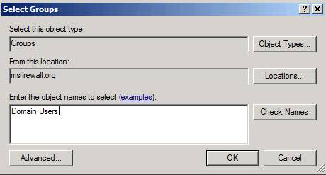 Check the TMG 2010 virtual private network server - Part 1: Overview of VPN configuration Picture 11