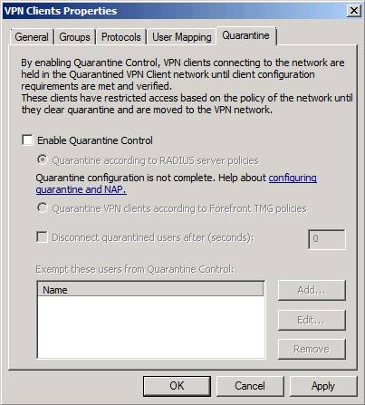 Check the TMG 2010 virtual private network server - Part 1: Overview of VPN configuration Picture 15
