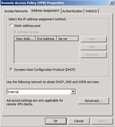 Check the TMG 2010 virtual private network server - Part 1: Overview of VPN configuration Picture 18