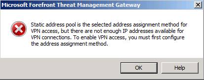 Check the TMG 2010 virtual private network server - Part 1: Overview of VPN configuration Picture 2