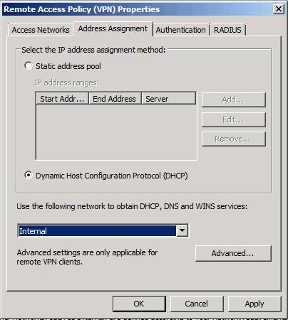 Check the TMG 2010 virtual private network server - Part 1: Overview of VPN configuration Picture 4