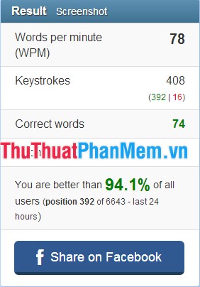 Check the typing speed, typing speed Picture 8