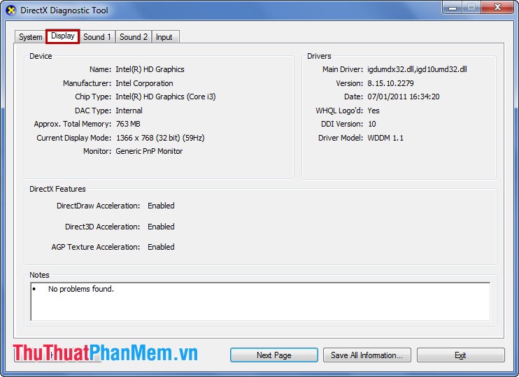 Check your computer's configuration without software Picture 5