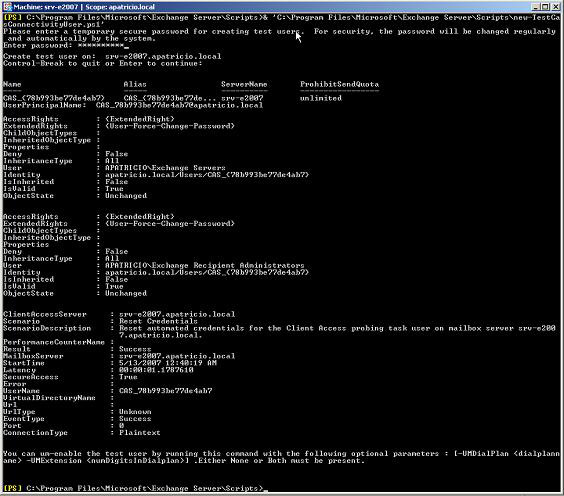 Checking Exchange Server 2007 with MOM 2005 (Part 1) Picture 14