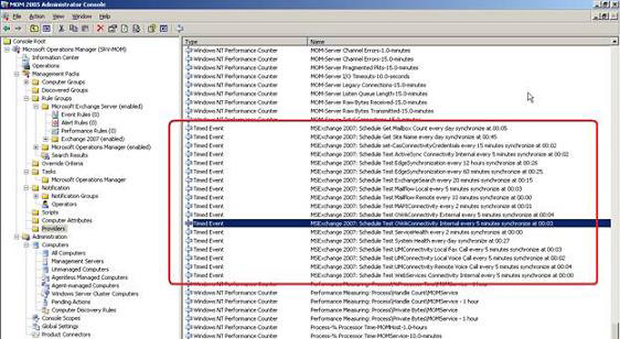 Checking Exchange Server 2007 with MOM 2005 (Part 3) Picture 6