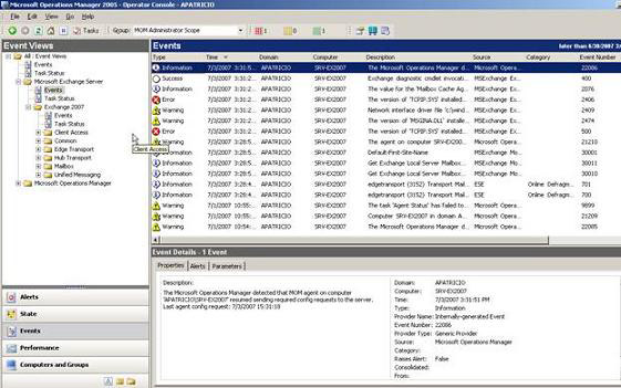 Checking Exchange Server 2007 with MOM 2005 (Part 3) Picture 8