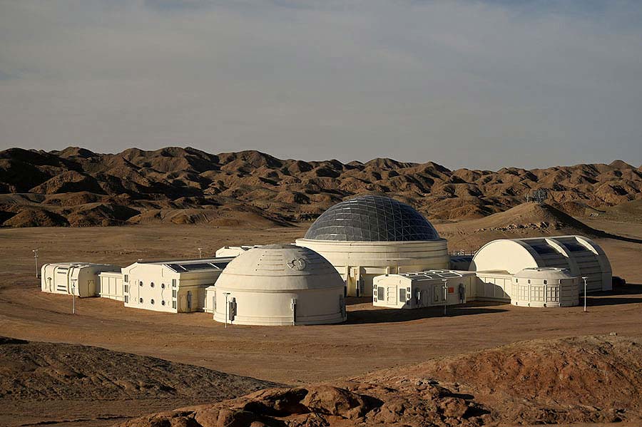 Chinese companies simulate the exact Martian environment right in the Gobi desert Picture 10