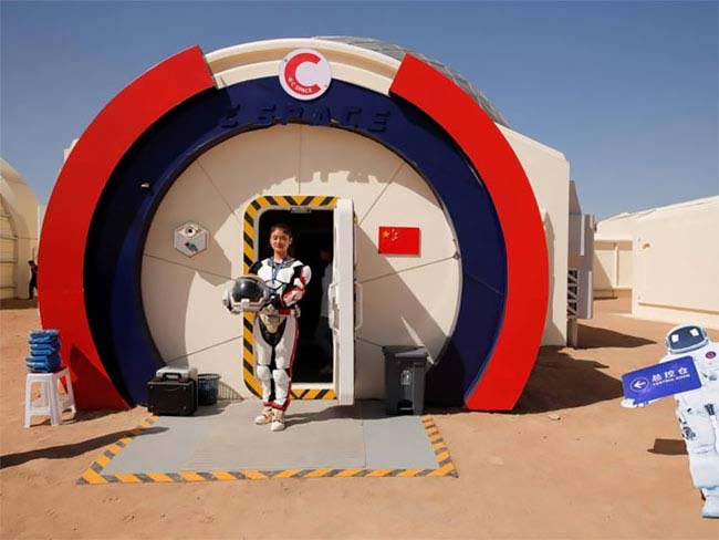 Chinese companies simulate the exact Martian environment right in the Gobi desert Picture 17