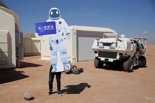 Chinese companies simulate the exact Martian environment right in the Gobi desert Picture 18