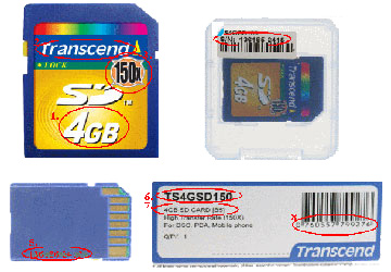 Choose a memory card 'genuine' Picture 2