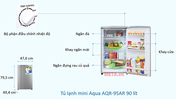 Choose to buy a mini fridge by size Picture 5