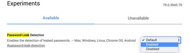 Chrome 79 has added a warning for stolen passwords Picture 2