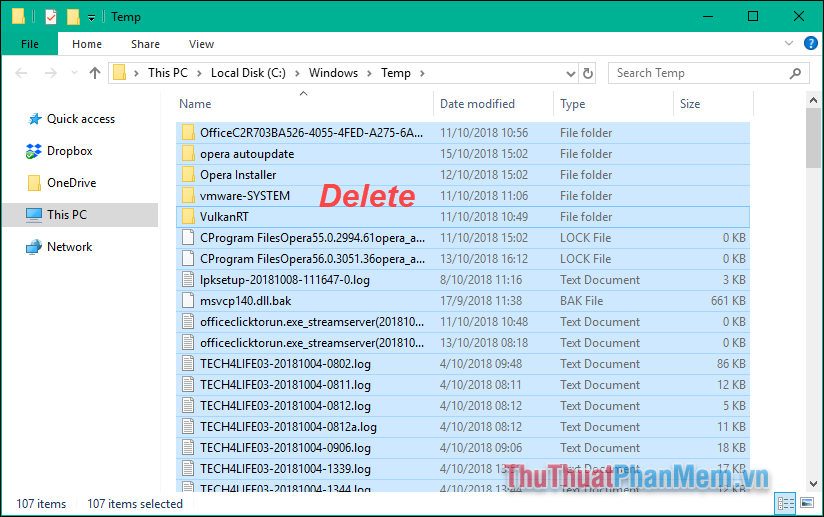 Clean junk computer Windows 10, Windows 7 most effectively Picture 5