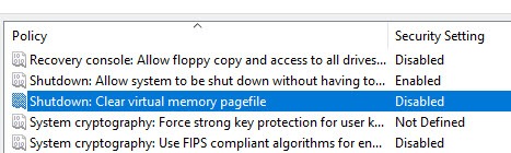 Clean up traces of Pagefile every time you turn off your Windows 10 computer Picture 4