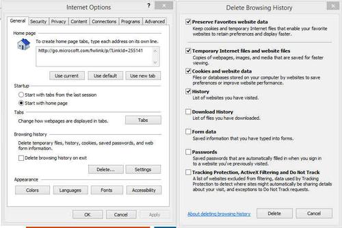 Clear cookies and browsing history in IE, Google Chrome, Firefox and Safari Picture 2