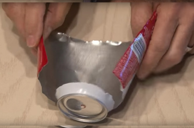 Click on the wifi wave with an empty beer can Picture 7