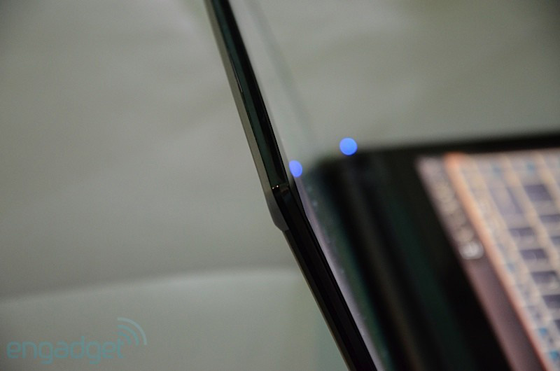 Close up of Acer Iconia two-screen laptop Picture 23