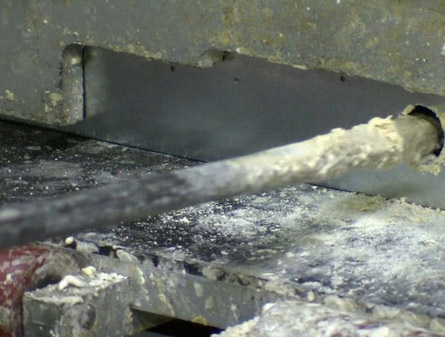 Close-up of the refrigerator manufacturing process Picture 4