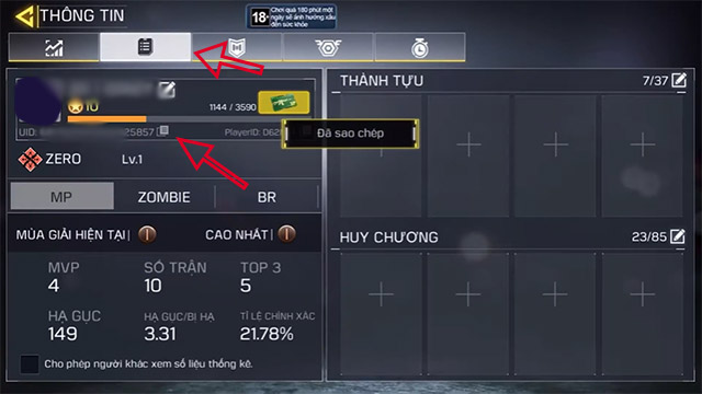 Code Call Of Duty Mobile VN and how to enter Picture 6