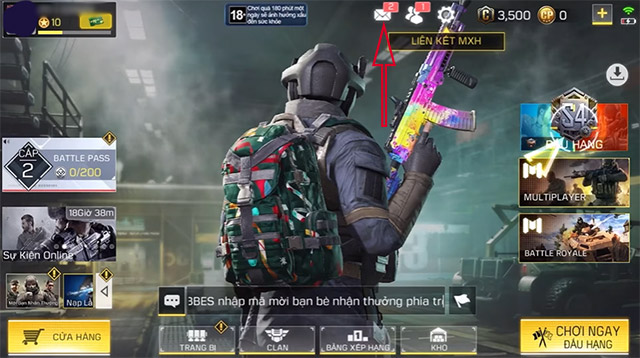 Code Call Of Duty Mobile VN and how to enter Picture 8