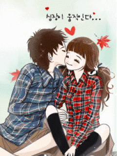 Collection of animated wallpaper sets for phones with love themes Picture 49