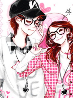 Collection of animated wallpaper sets for phones with love themes Picture 52