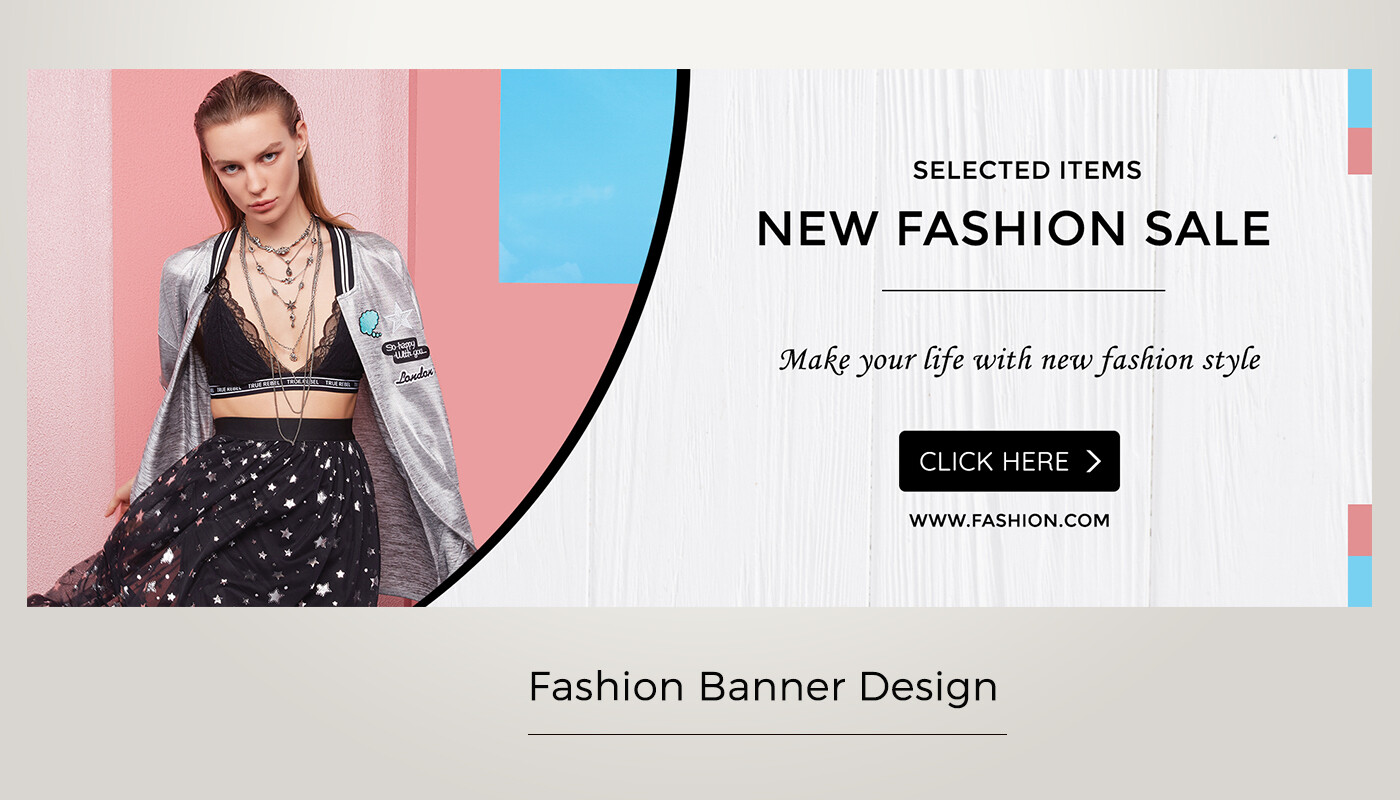 Collection of the most beautiful fashion banners Picture 23