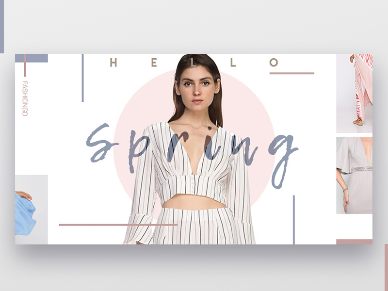 Collection of the most beautiful fashion banners Picture 38