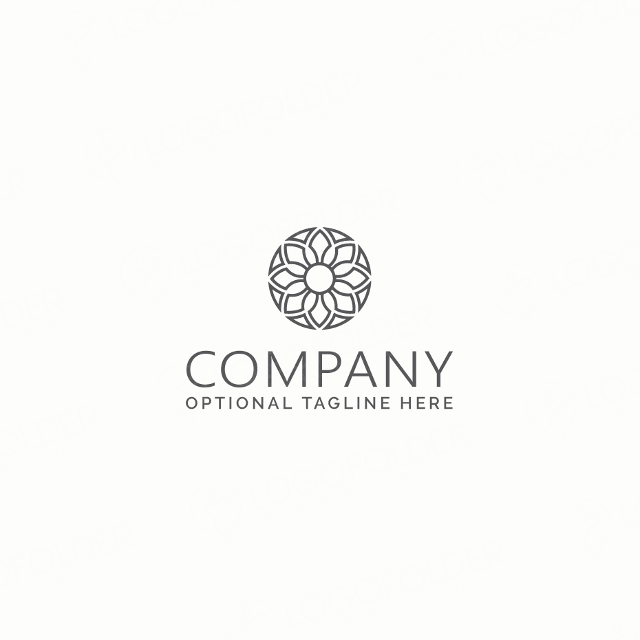 Collection of the most beautiful Flower Logo templates Picture 10