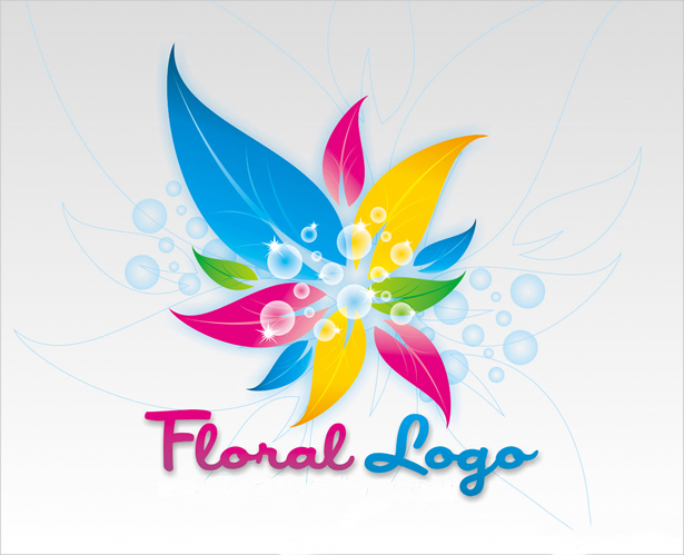 Collection of the most beautiful Flower Logo templates Picture 30