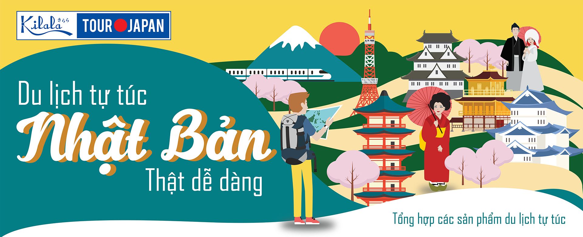 Collection of the most beautiful travel banners Picture 48