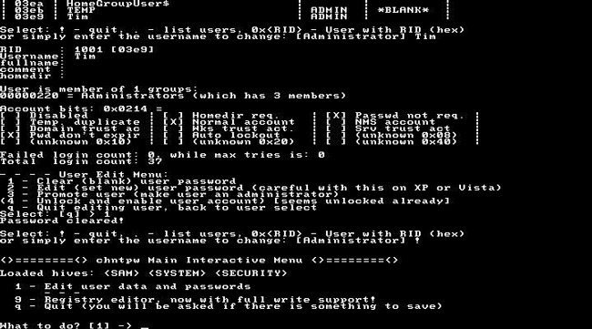 Collection of the most effective Windows password recovery tools Picture 2