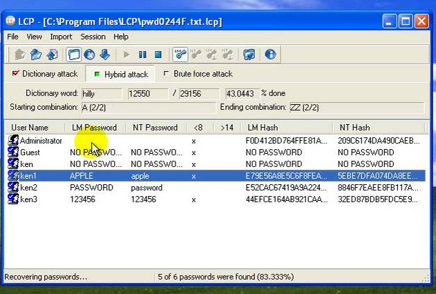 Collection of the most effective Windows password recovery tools Picture 5