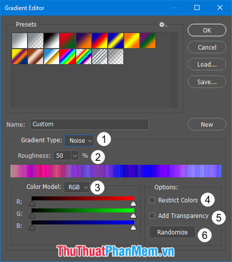 Coloring gradients in Photoshop - Guidelines for using gradients in Photoshop Picture 11
