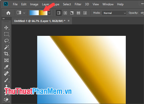 Coloring gradients in Photoshop - Guidelines for using gradients in Photoshop Picture 8