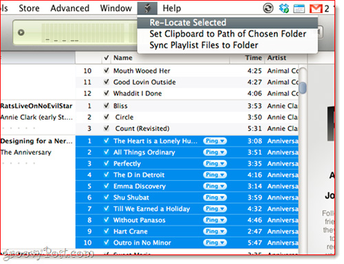 Combine iTunes Playlist with SugarSync in Mac OS X Picture 11